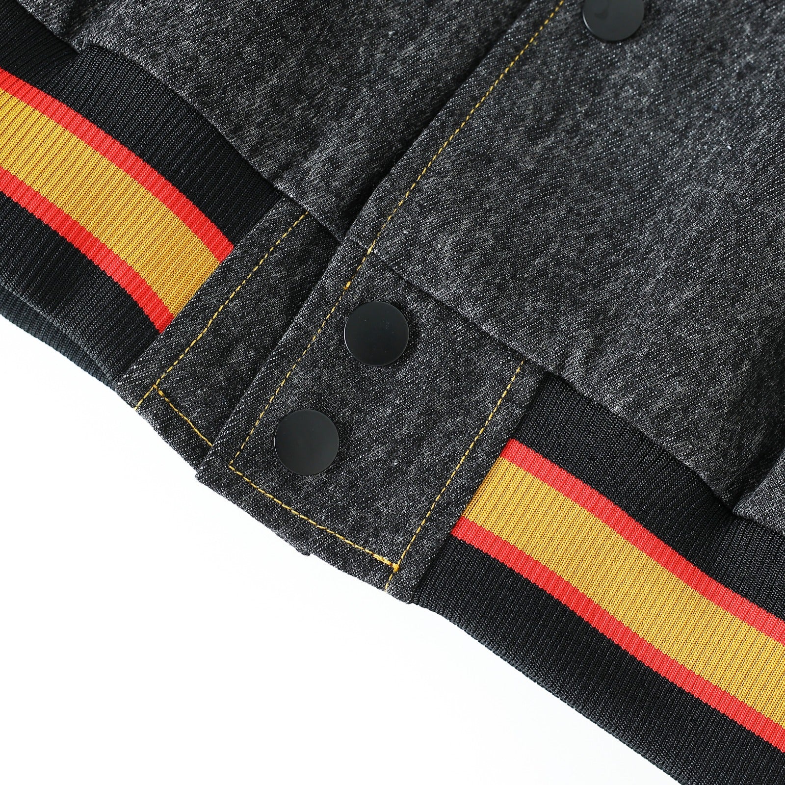 Grambling State Black Denim Bomber Jacket