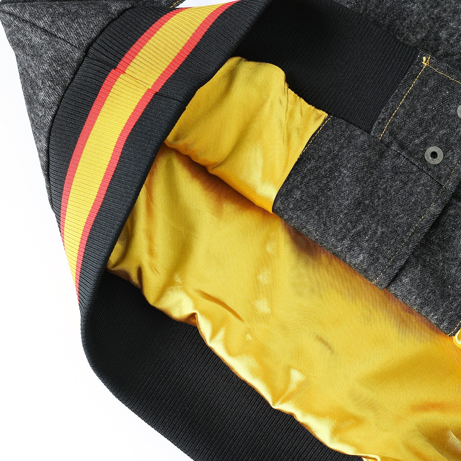 Grambling State Black Denim Bomber Jacket