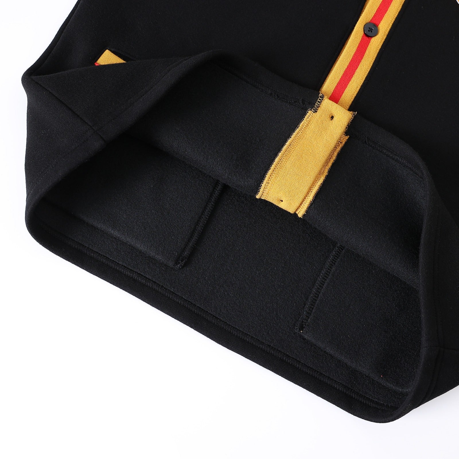 Grambling Black Fleece Cardigan