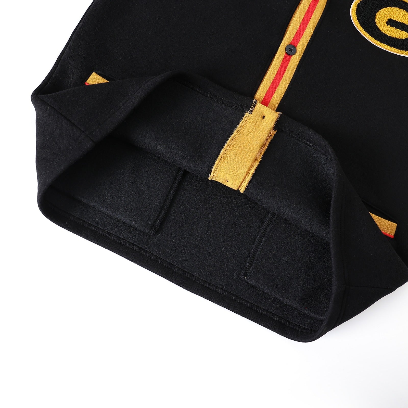Grambling Black Fleece Cardigan