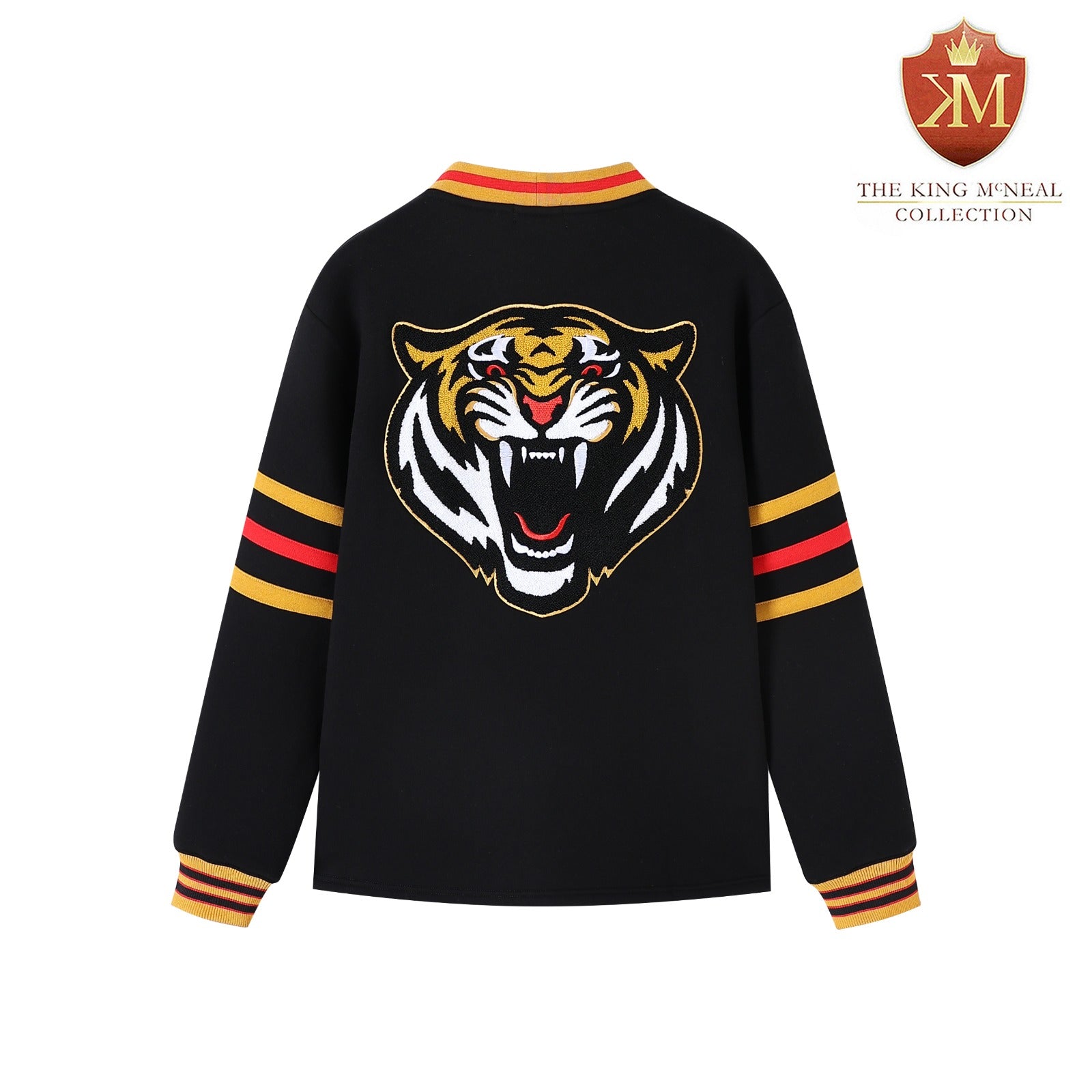 Grambling Black Fleece Cardigan