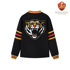 Grambling Black Fleece Cardigan