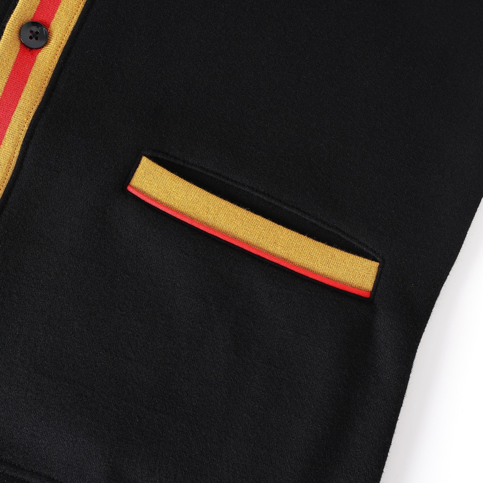 Grambling Black Fleece Cardigan