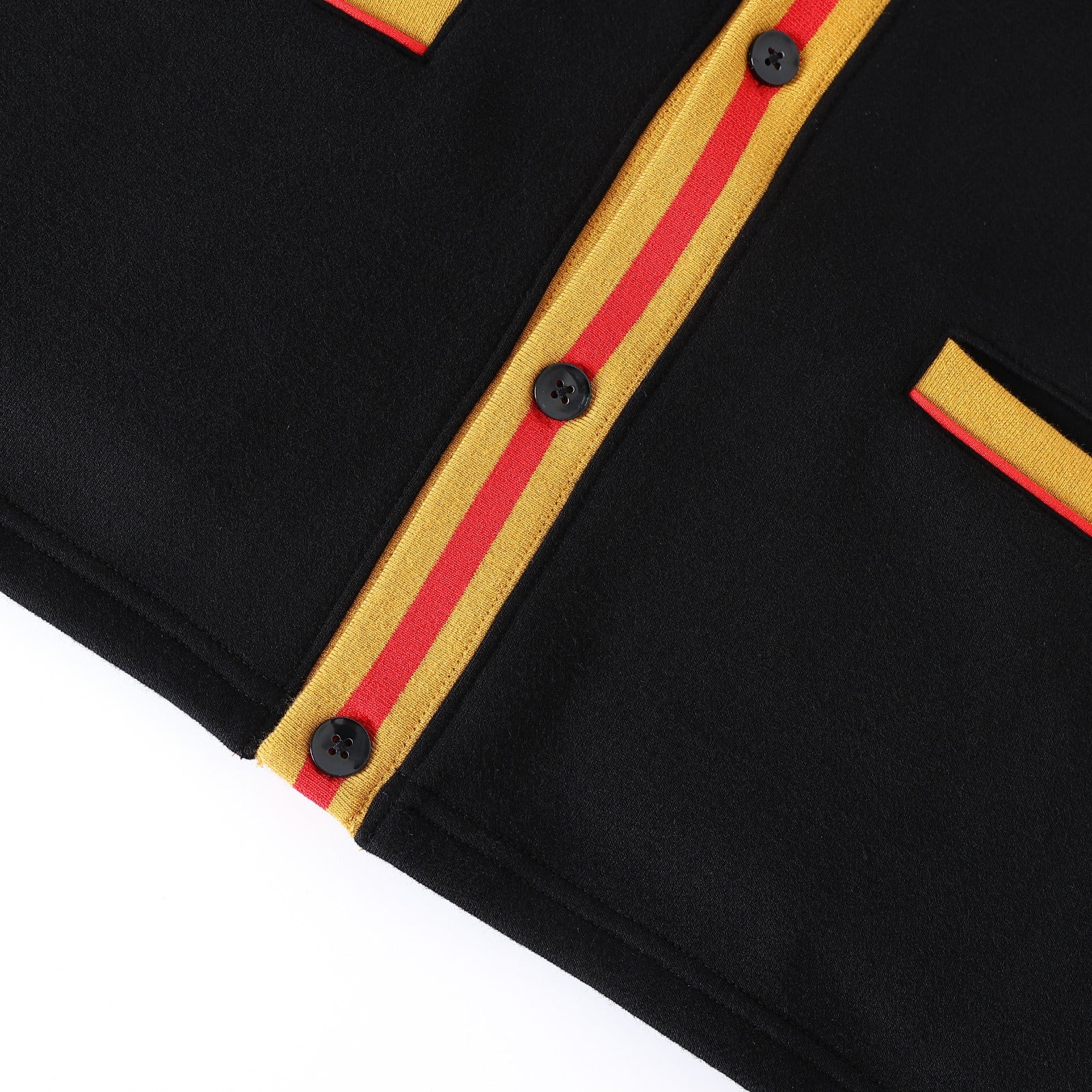 Grambling Black Fleece Cardigan