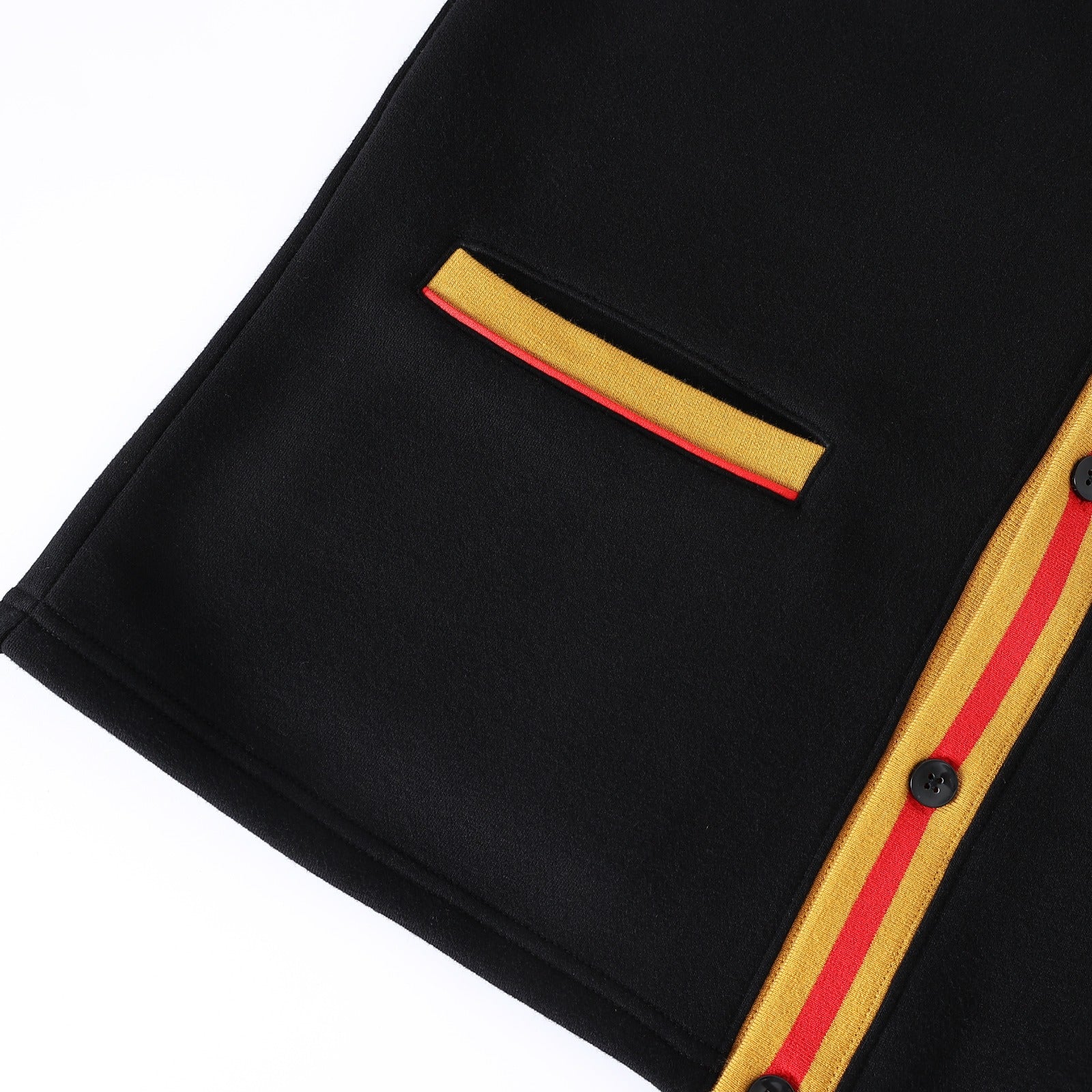 Grambling Black Fleece Cardigan