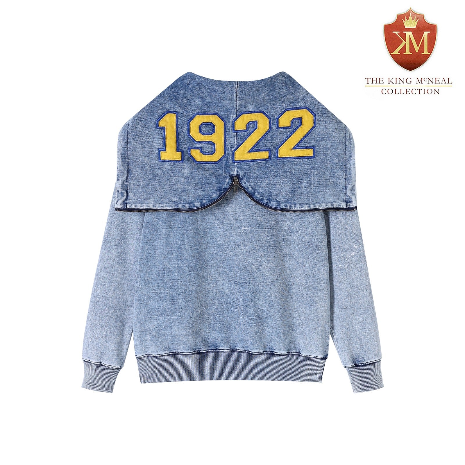 SGRHO Blue Denim Prep Unisex Hoodie