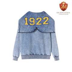 SGRHO Blue Denim Prep Unisex Hoodie