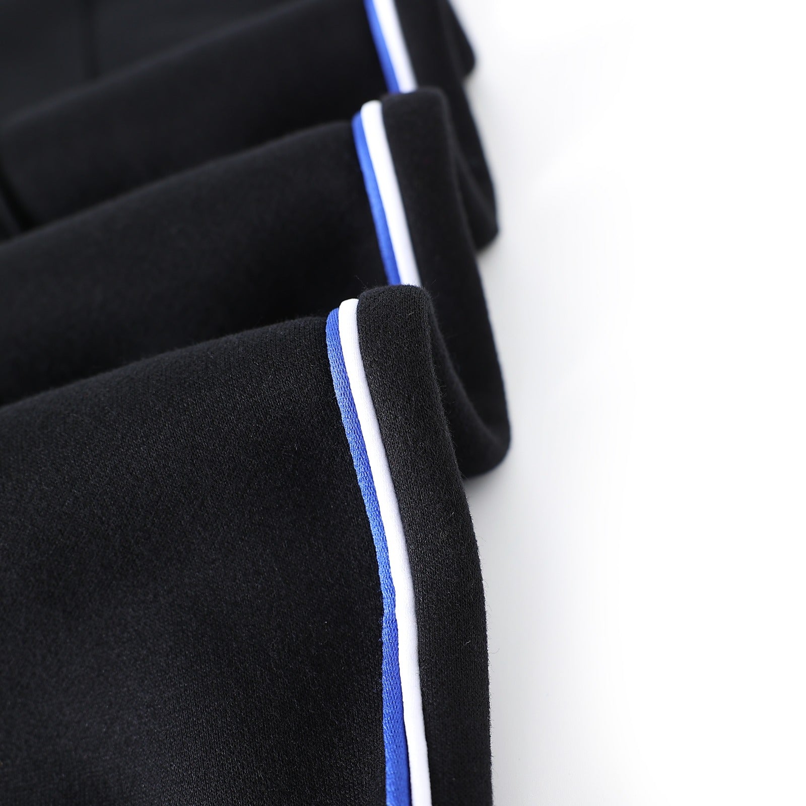 Black Pleated Fleece Pants (Unisex)