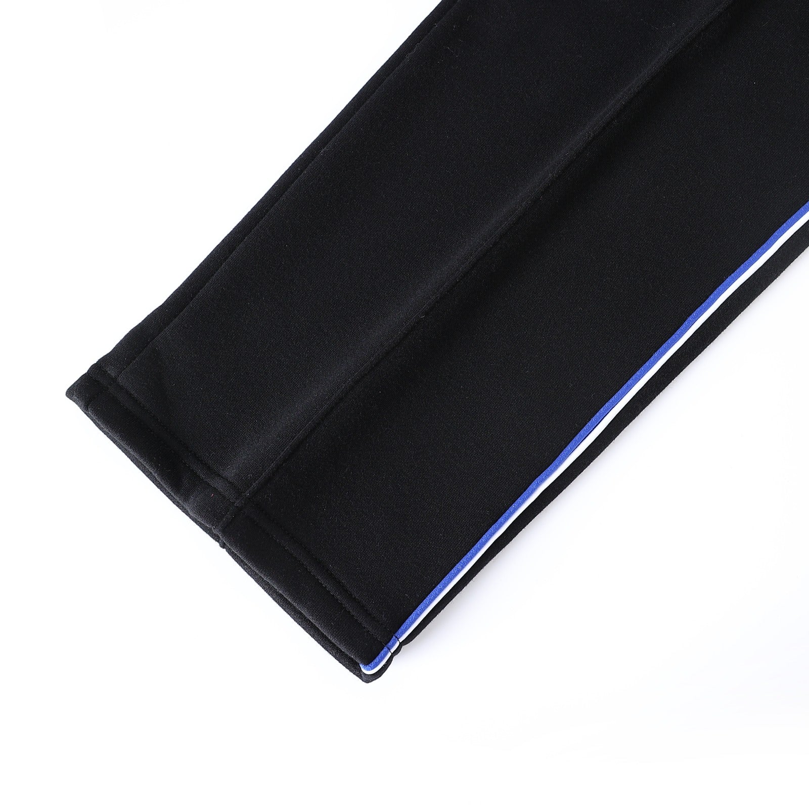 Black Pleated Fleece Pants (Unisex)