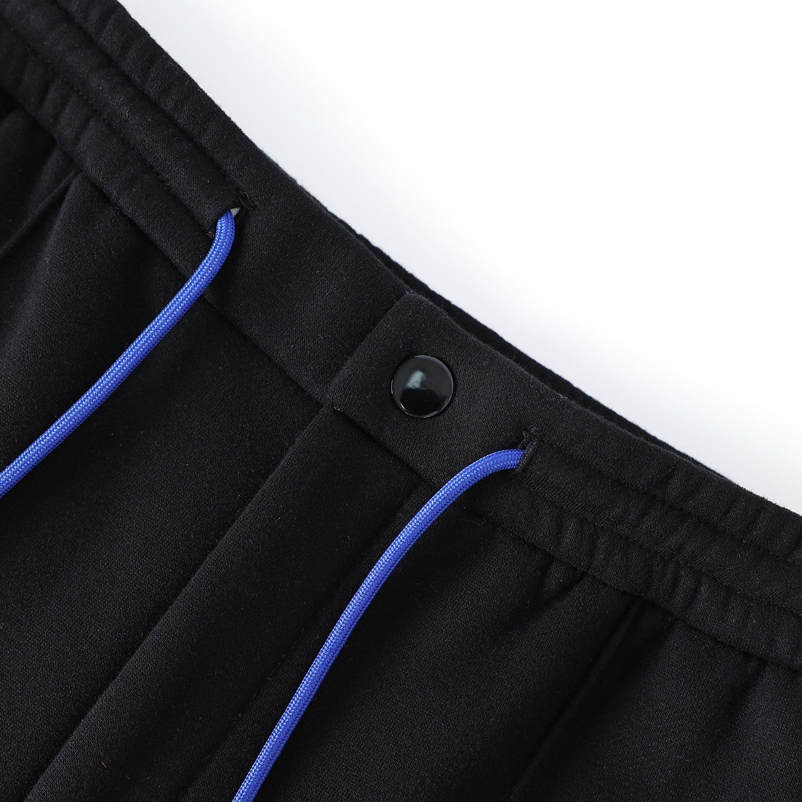 Black Pleated Fleece Pants (Unisex)