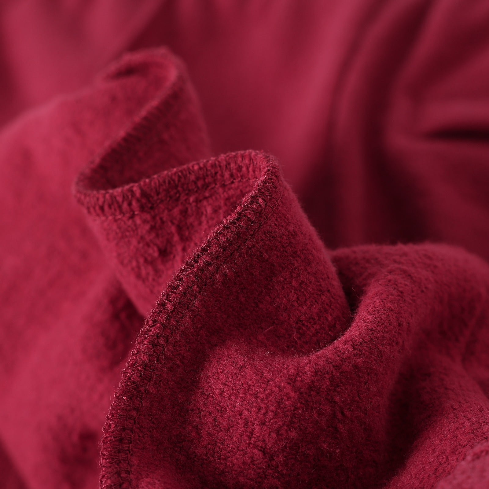 Crimson Pleated Fleece Pants (Unisex)