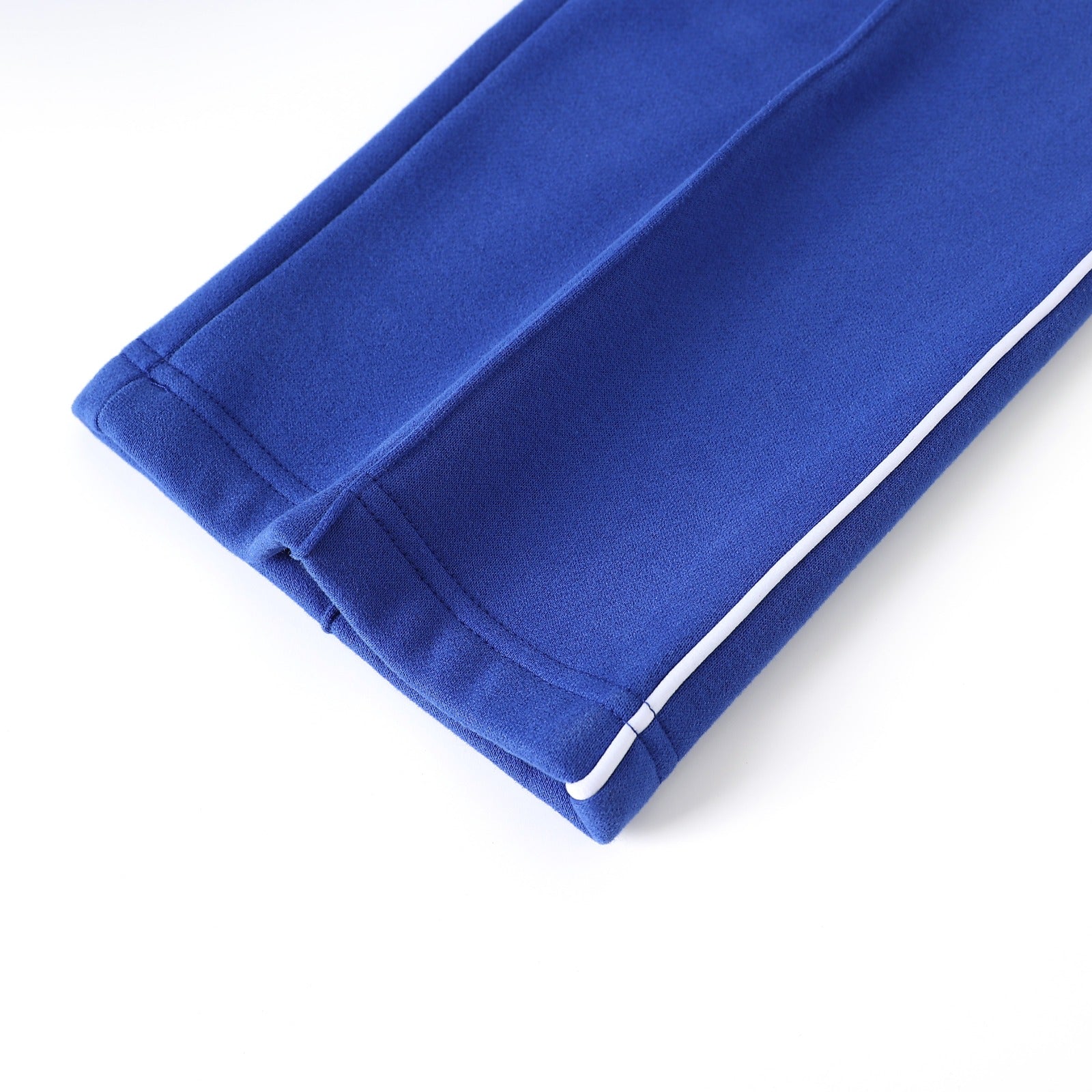 Blue Pleated Fleece Pants (Unisex)