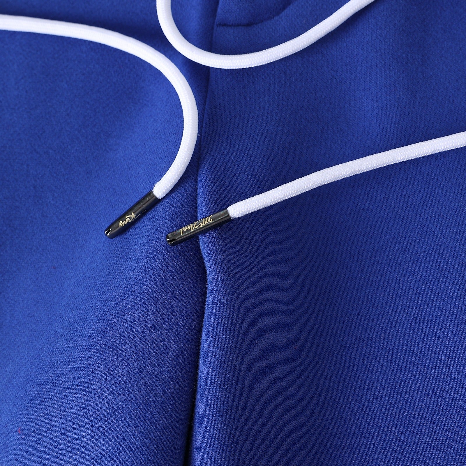 Blue Pleated Fleece Pants (Unisex)