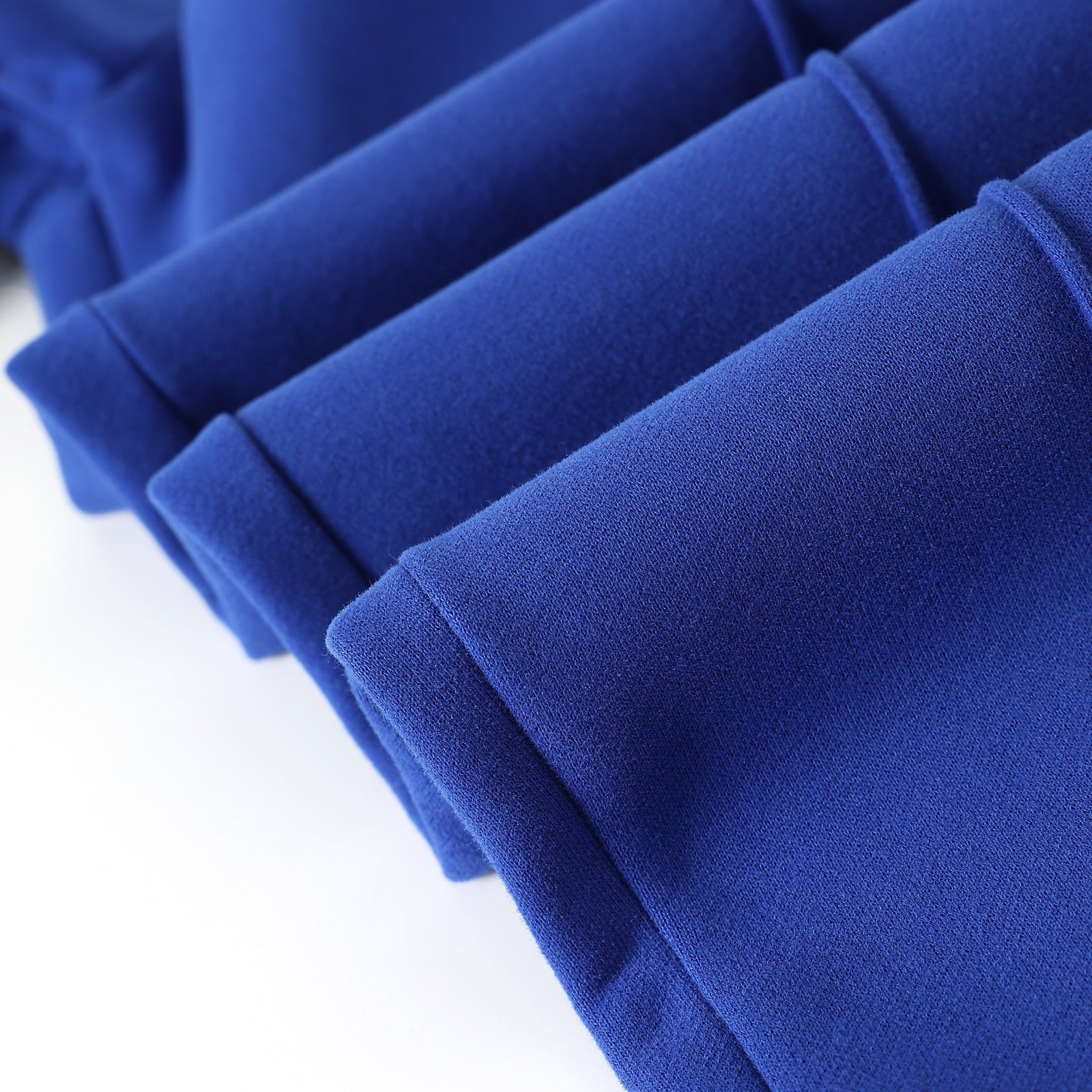 Blue Pleated Fleece Pants (Unisex)