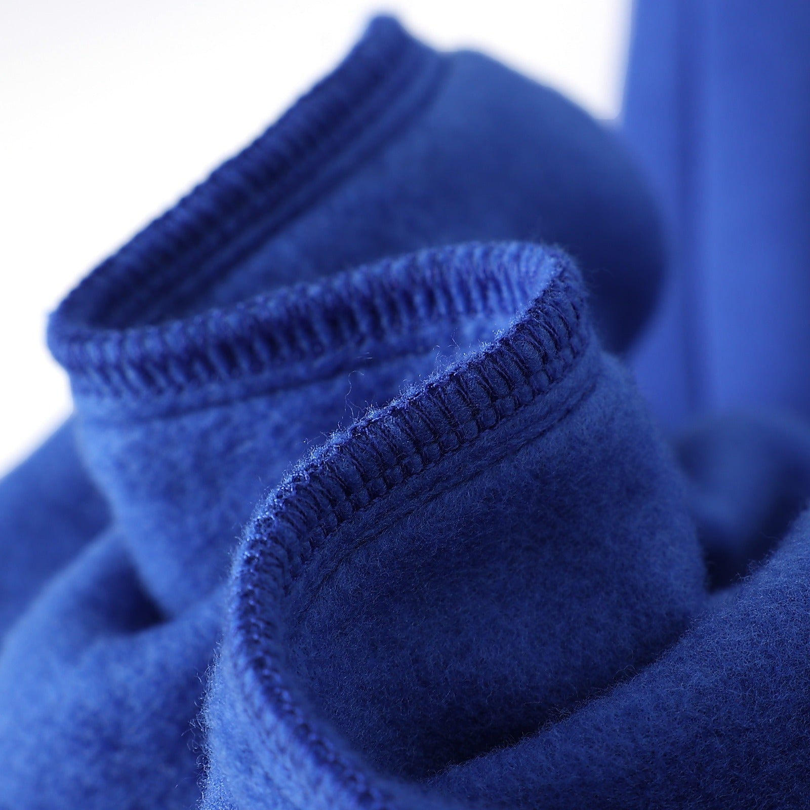 Blue Pleated Fleece Pants (Unisex)