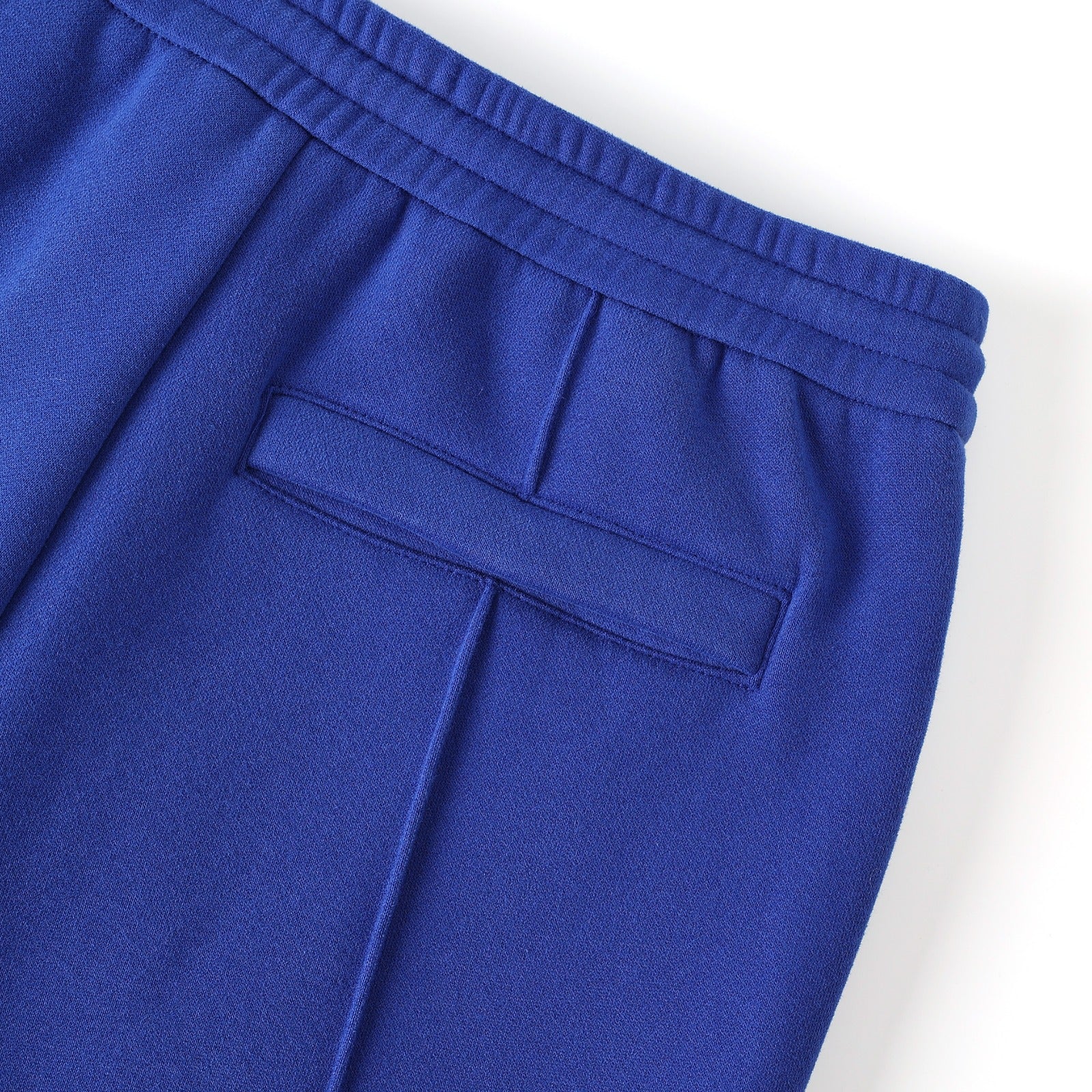 Blue Pleated Fleece Pants (Unisex)