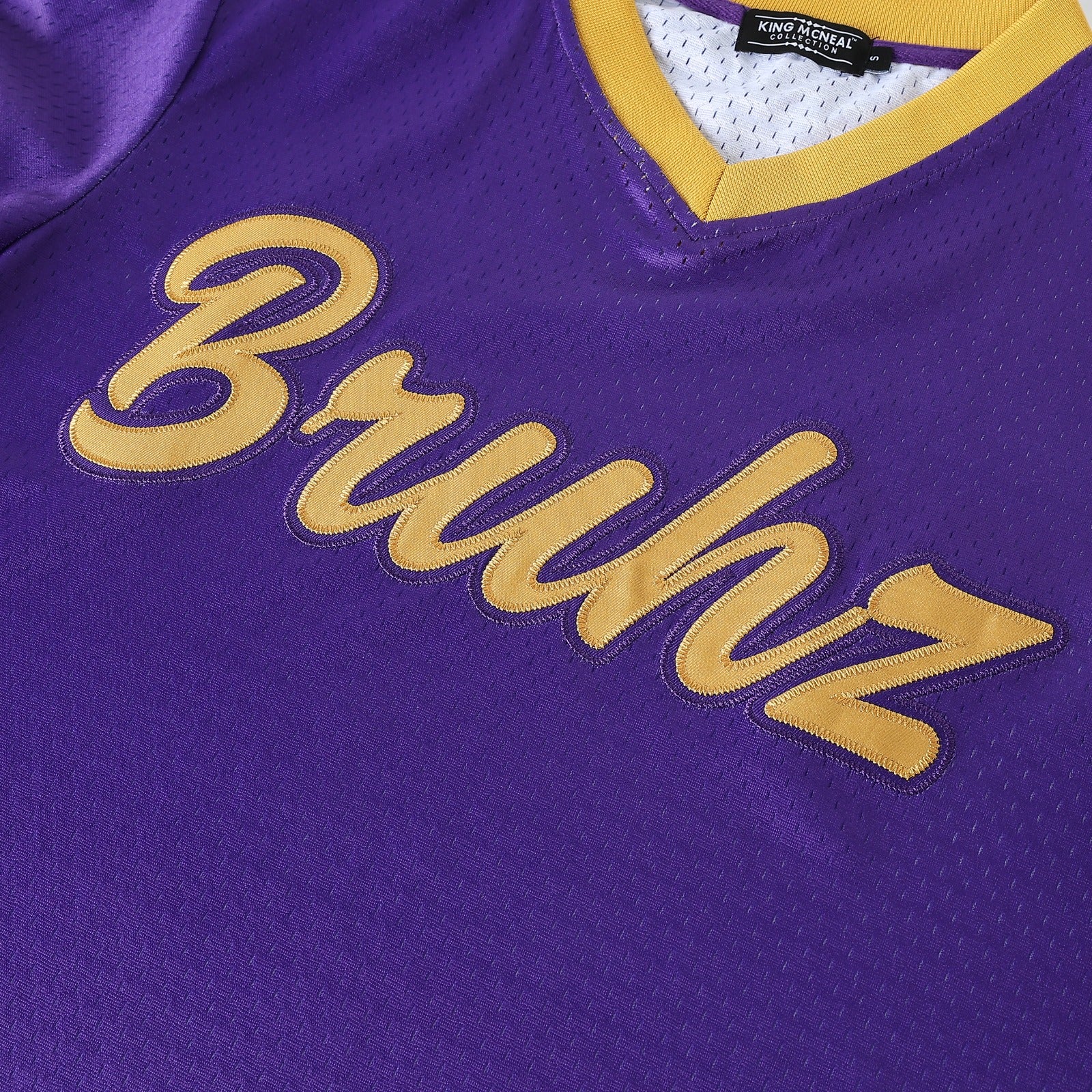 Omega Purple Bruhz Pullover Baseball Jersey