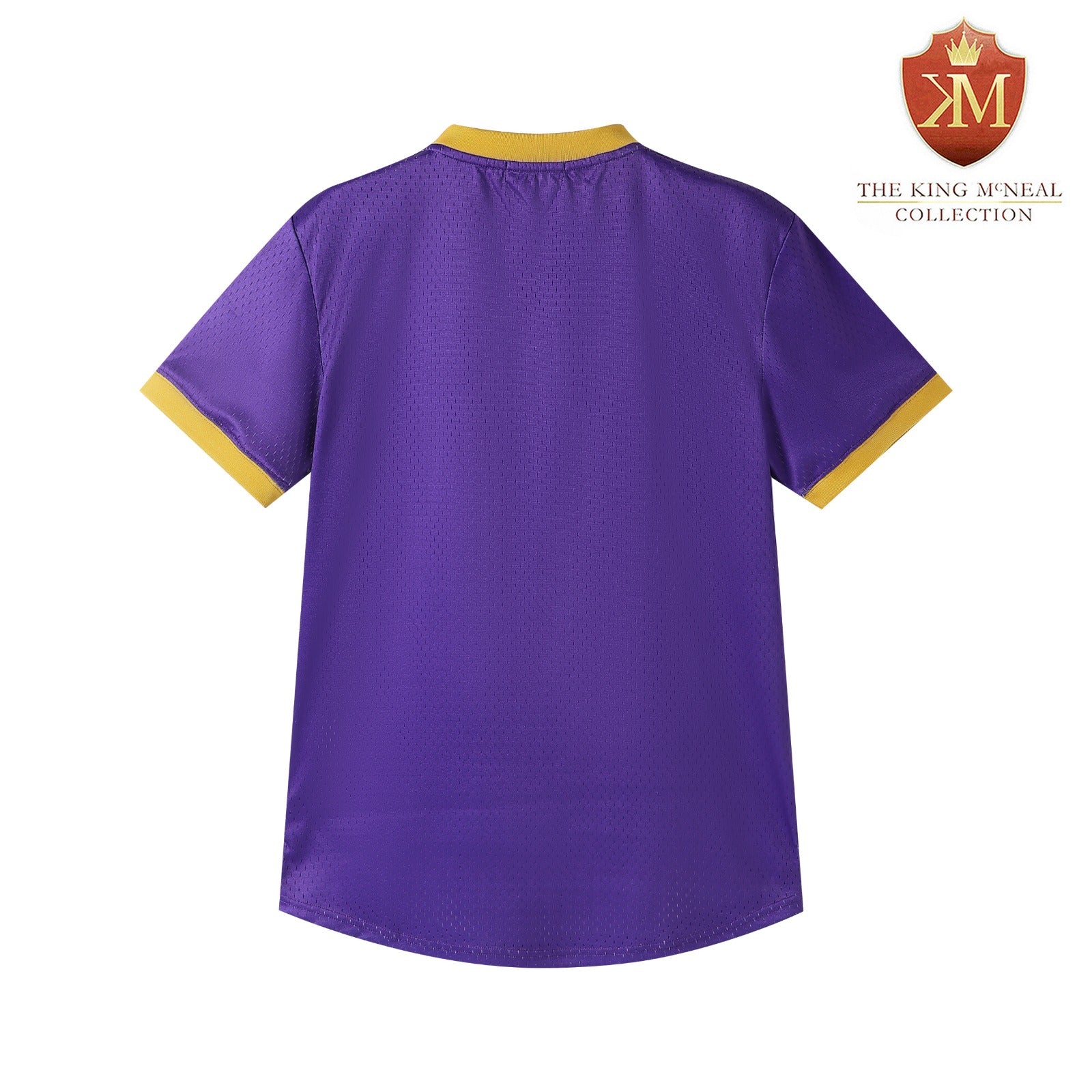 Omega Purple Bruhz Pullover Baseball Jersey
