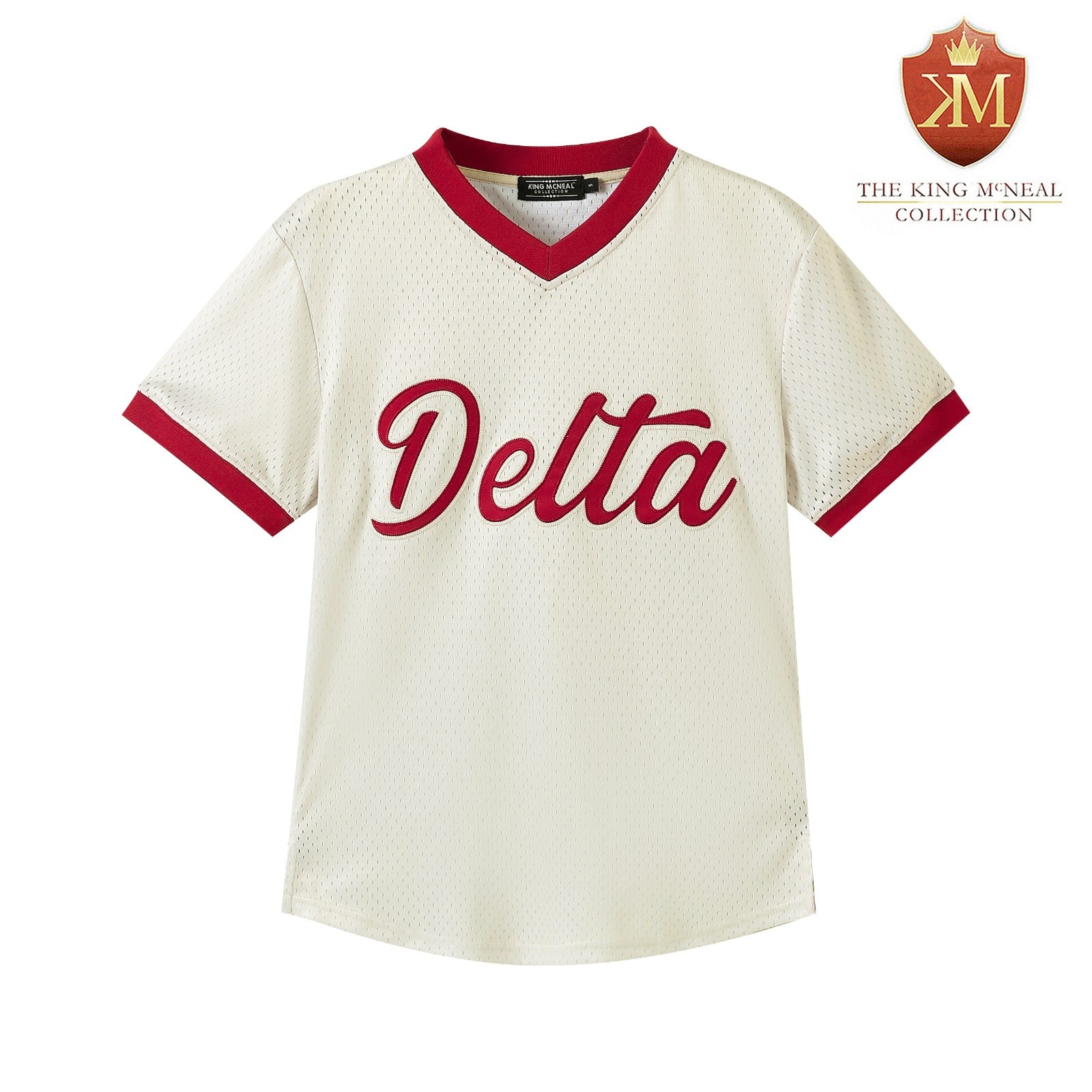 Delta Cream Baseball Jersey
