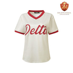 Delta Cream Baseball Jersey
