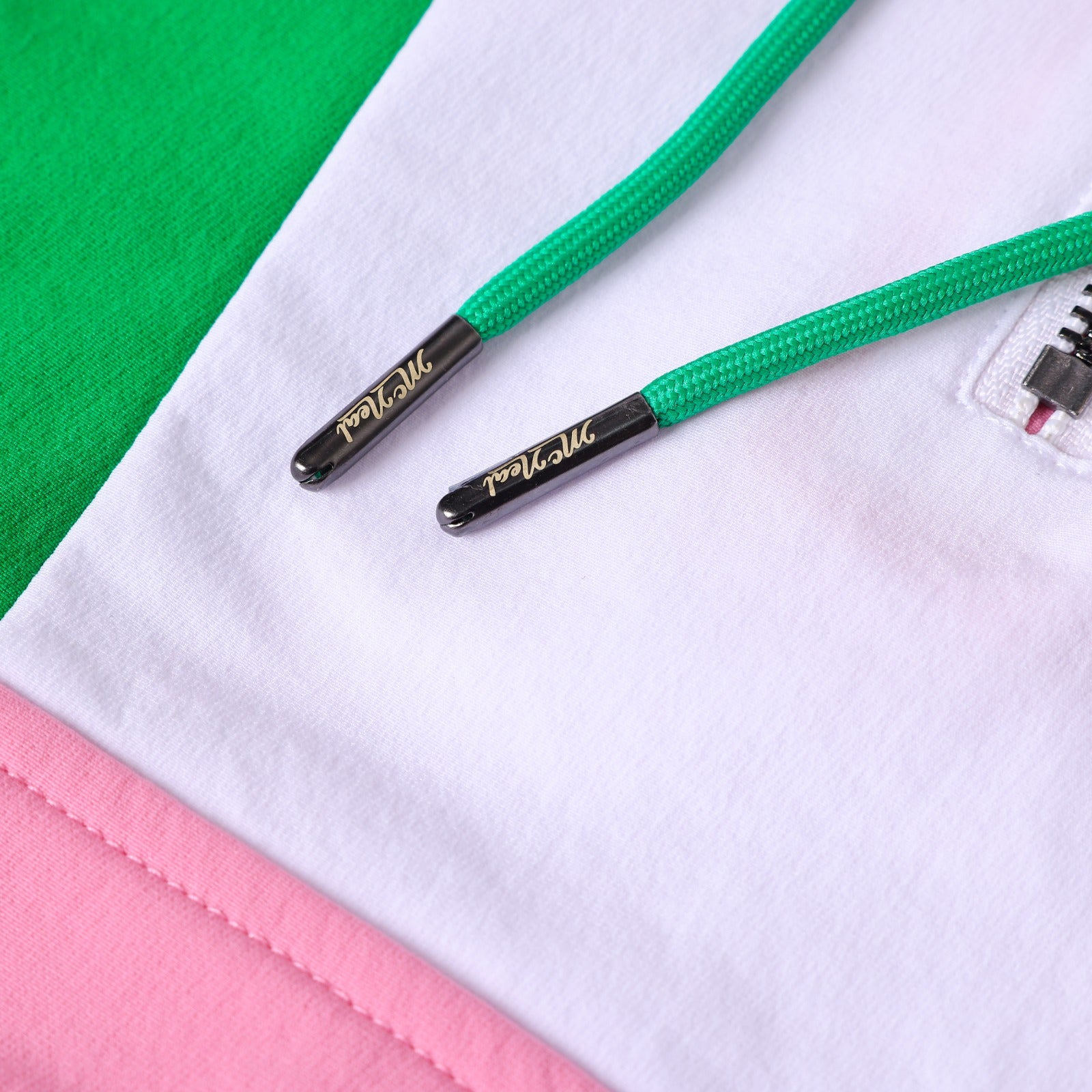 AKA Pink Windbreaker Tech Pullover