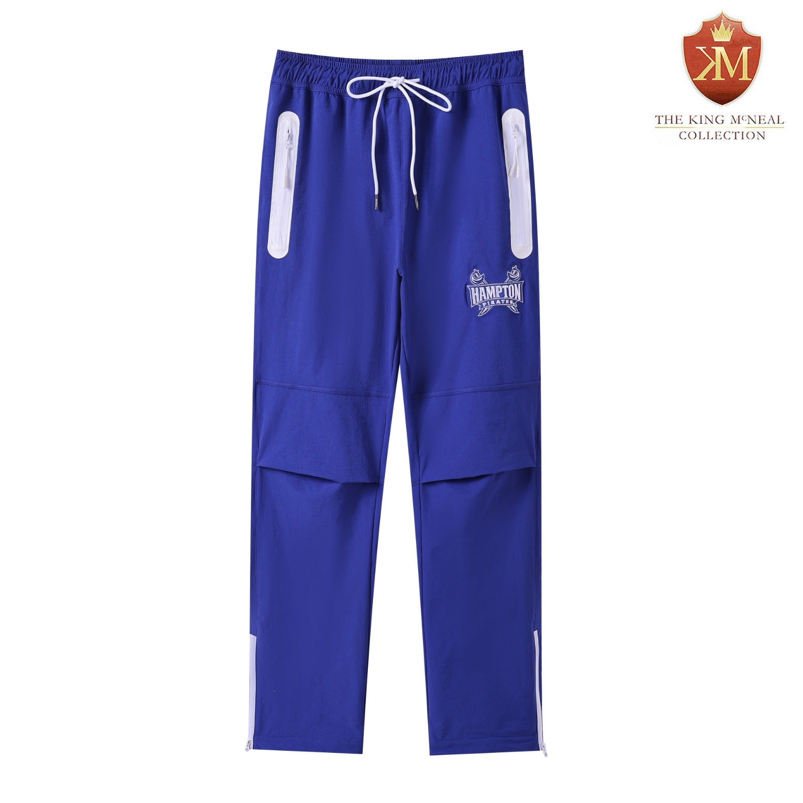 Hampton Univerisity Blue Windbreaker Tech Pants