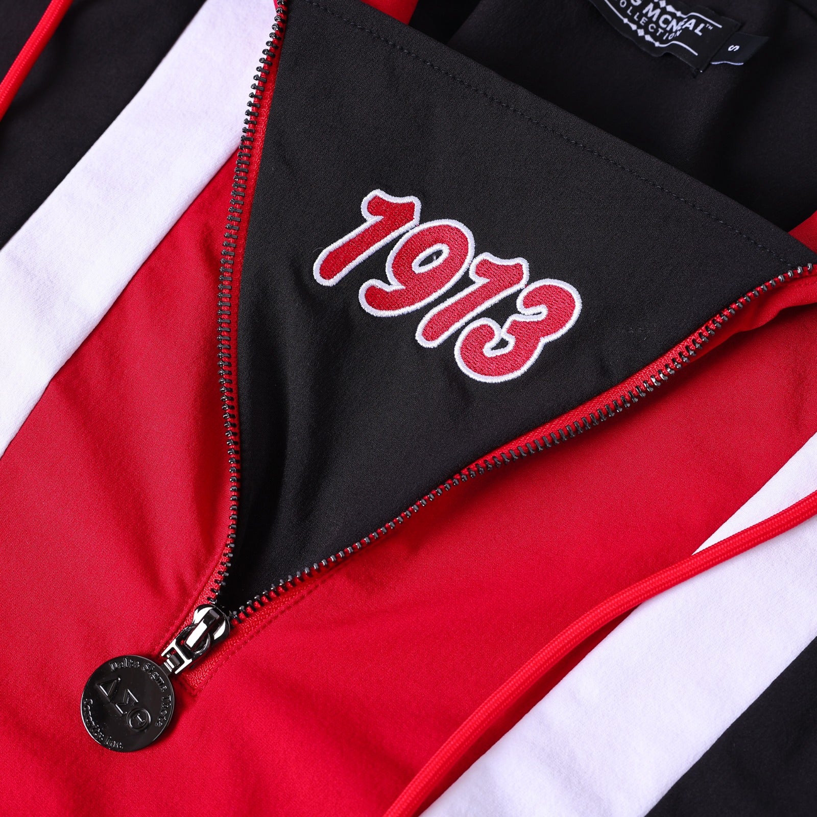 Delta Black Windbreaker Tech Pullover (Unisex)