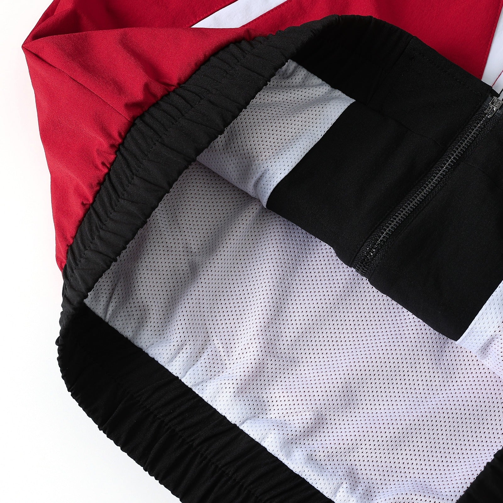 Delta Black Full Zip Windbreaker Tech Jacket (Unisex)