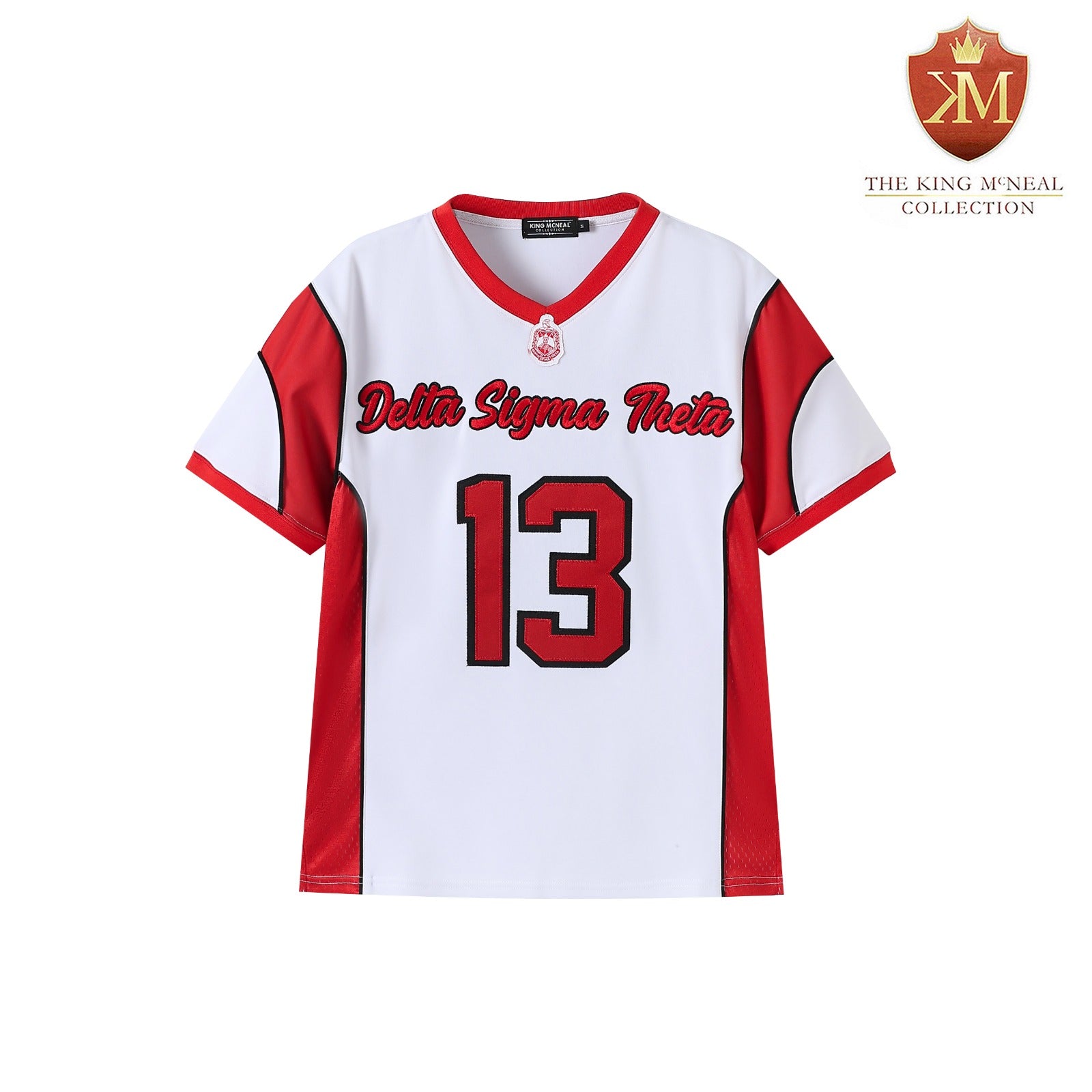 Delta White Football Jersey II