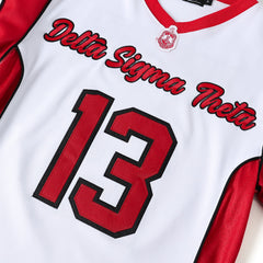 Delta White Football Jersey II