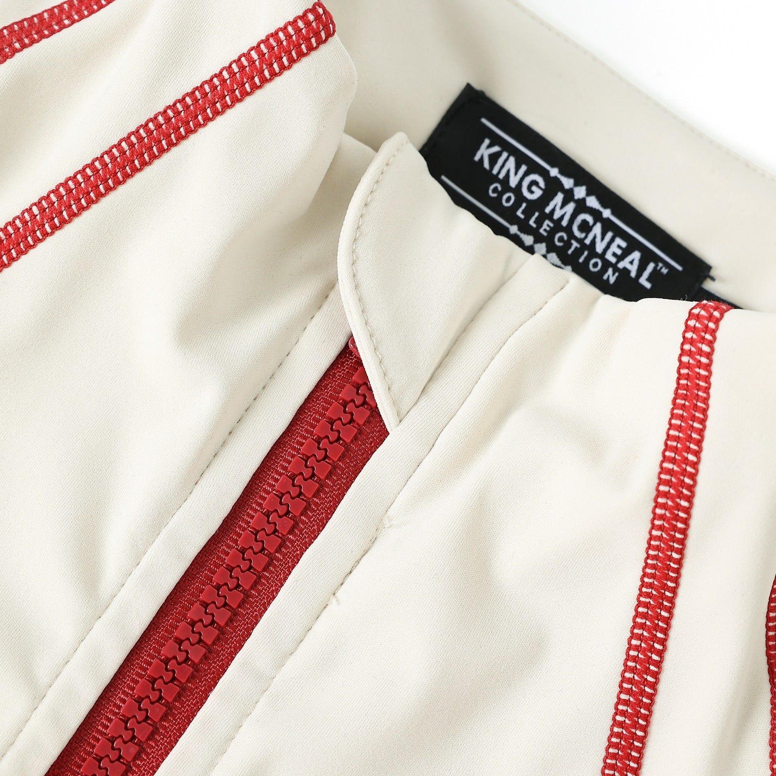 Delta Cream Full Zip Yoga Jacket