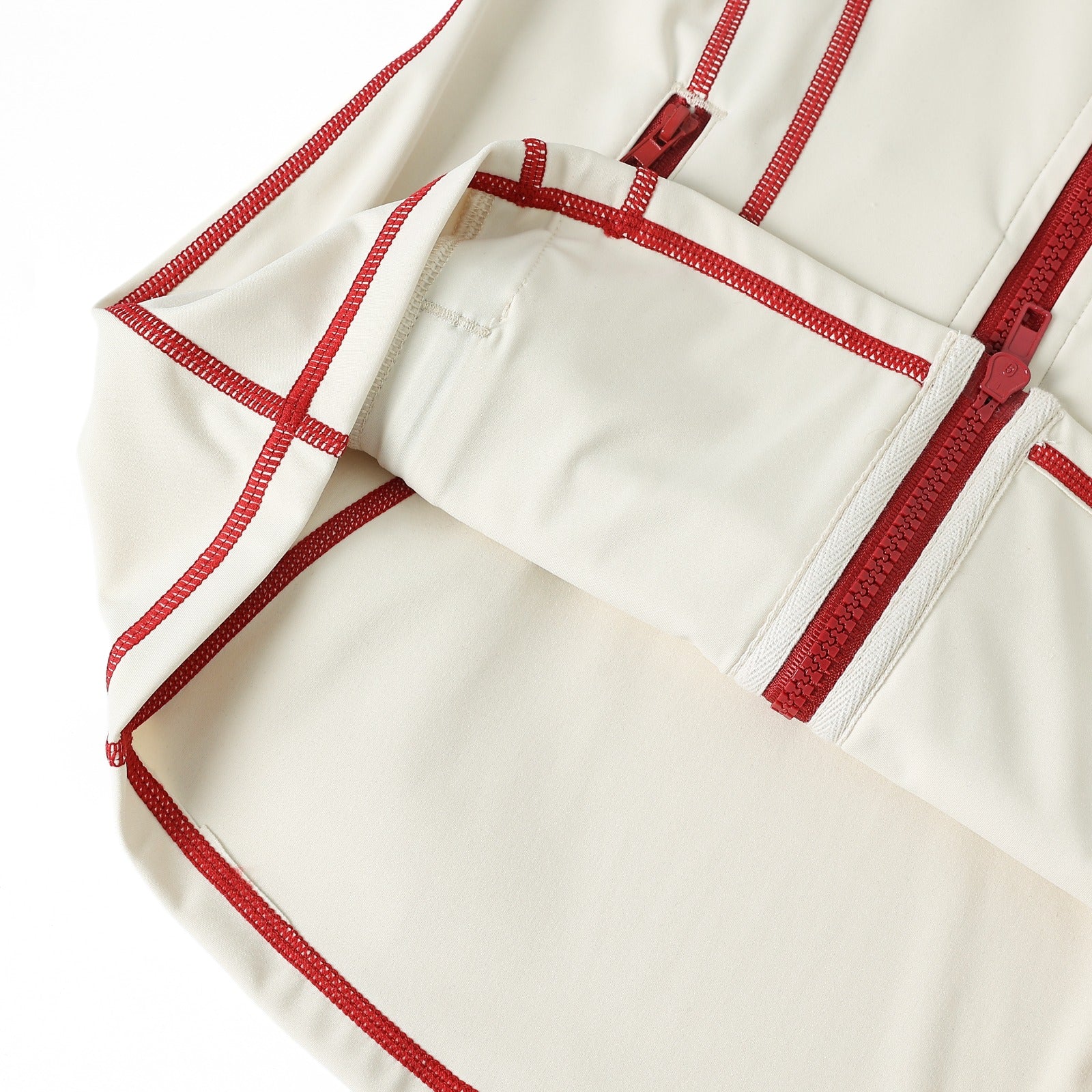 Delta Cream Full Zip Yoga Jacket