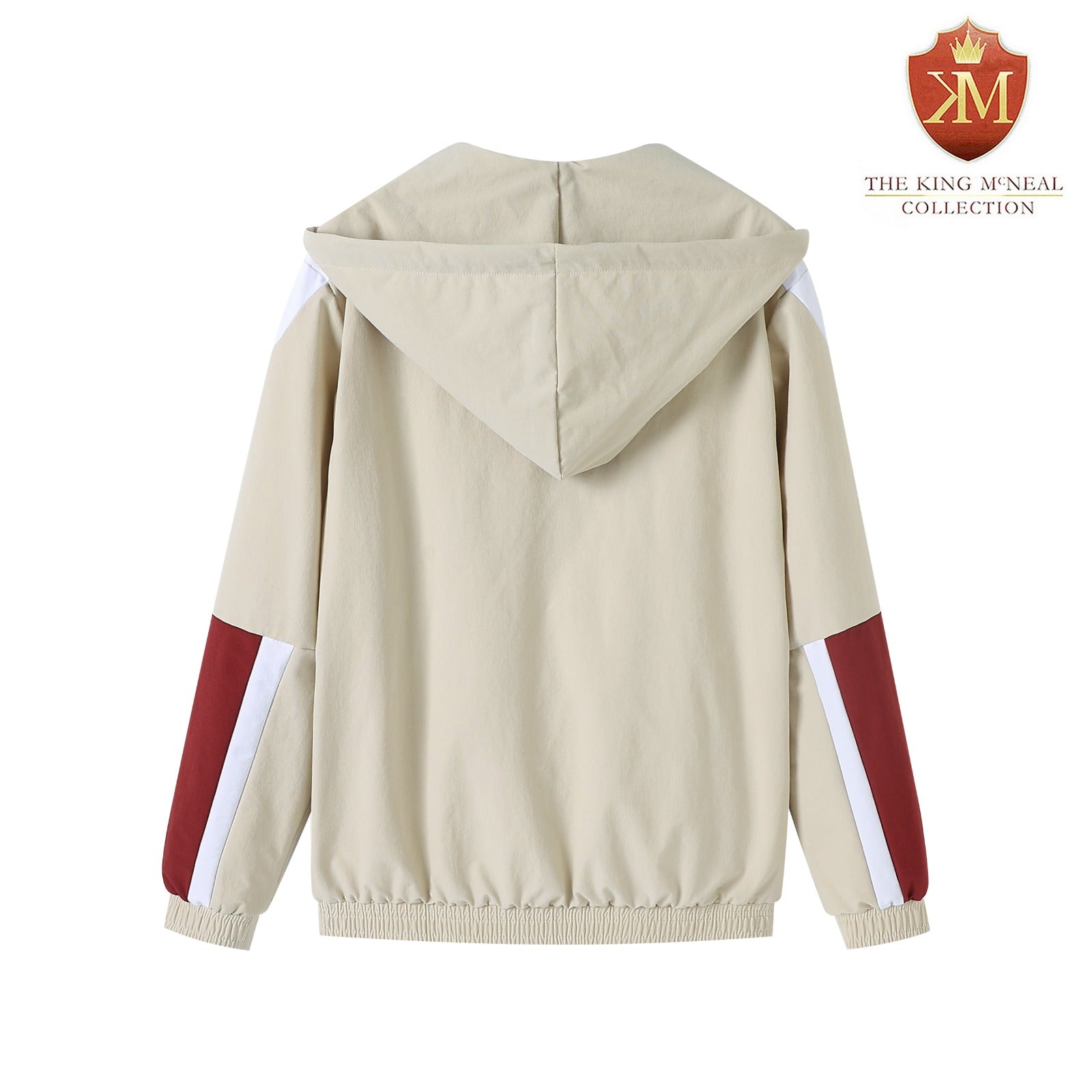 Delta Cream Windbreaker Tech Pullover (Unisex)
