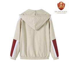 Delta Cream Windbreaker Tech Pullover (Unisex)