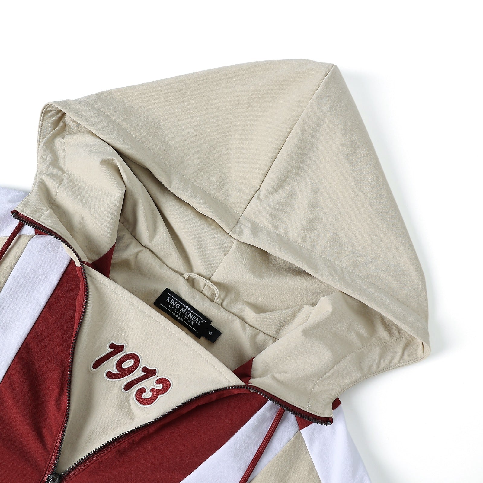 Delta Cream Windbreaker Tech Pullover (Unisex)