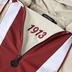 Delta Cream Windbreaker Tech Pullover (Unisex)