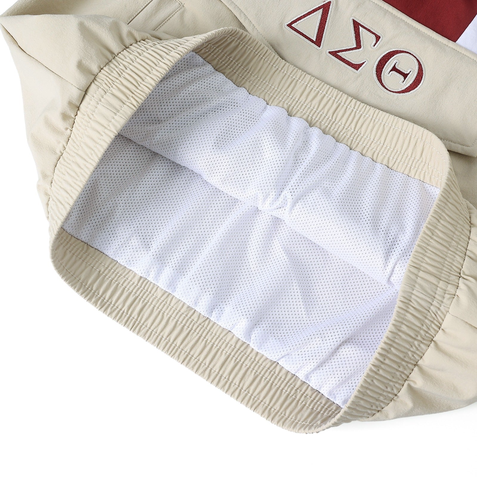 Delta Cream Windbreaker Tech Pullover (Unisex)