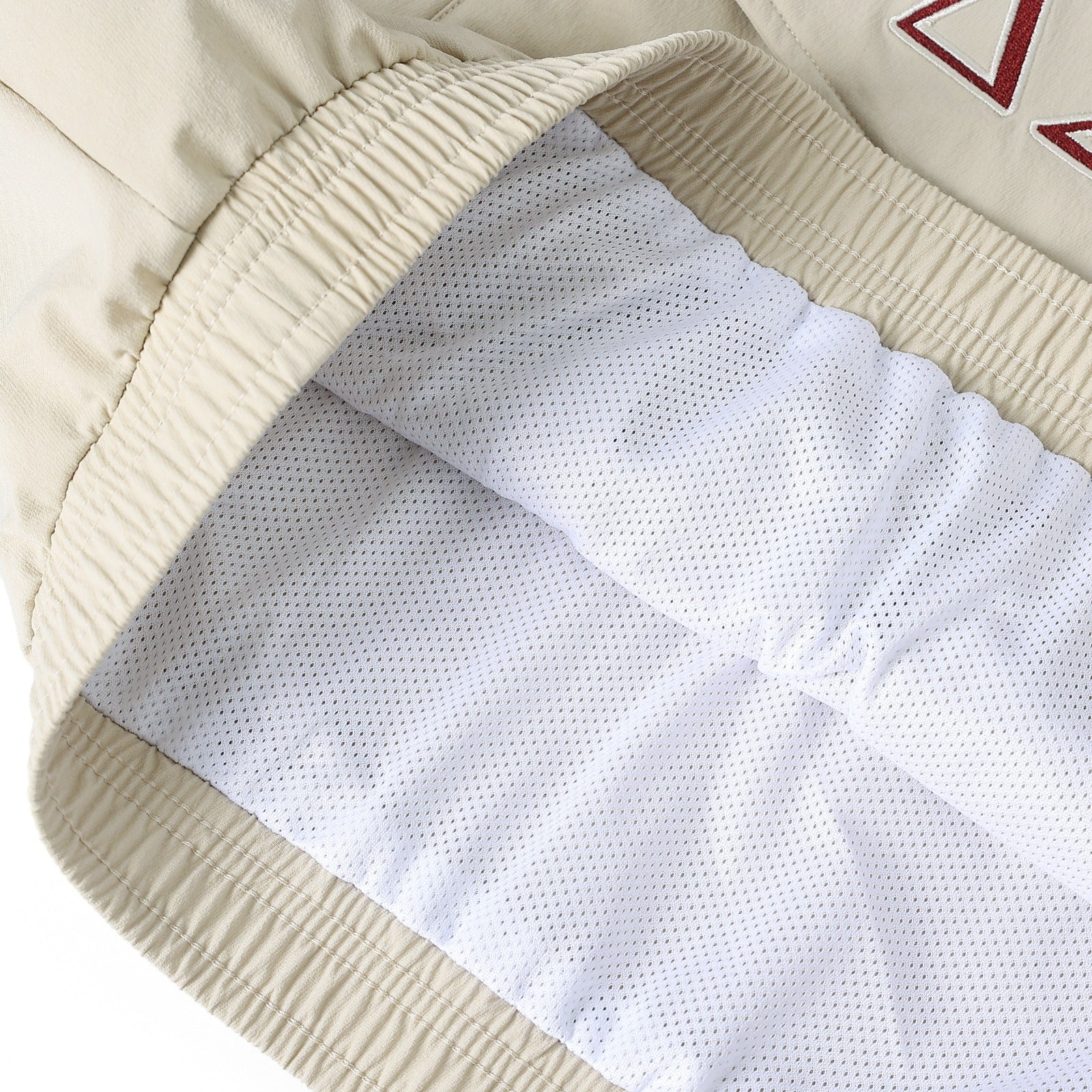 Delta Cream Windbreaker Tech Pullover (Unisex)