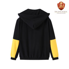 Xavier Black Windbreaker Tech Pullover