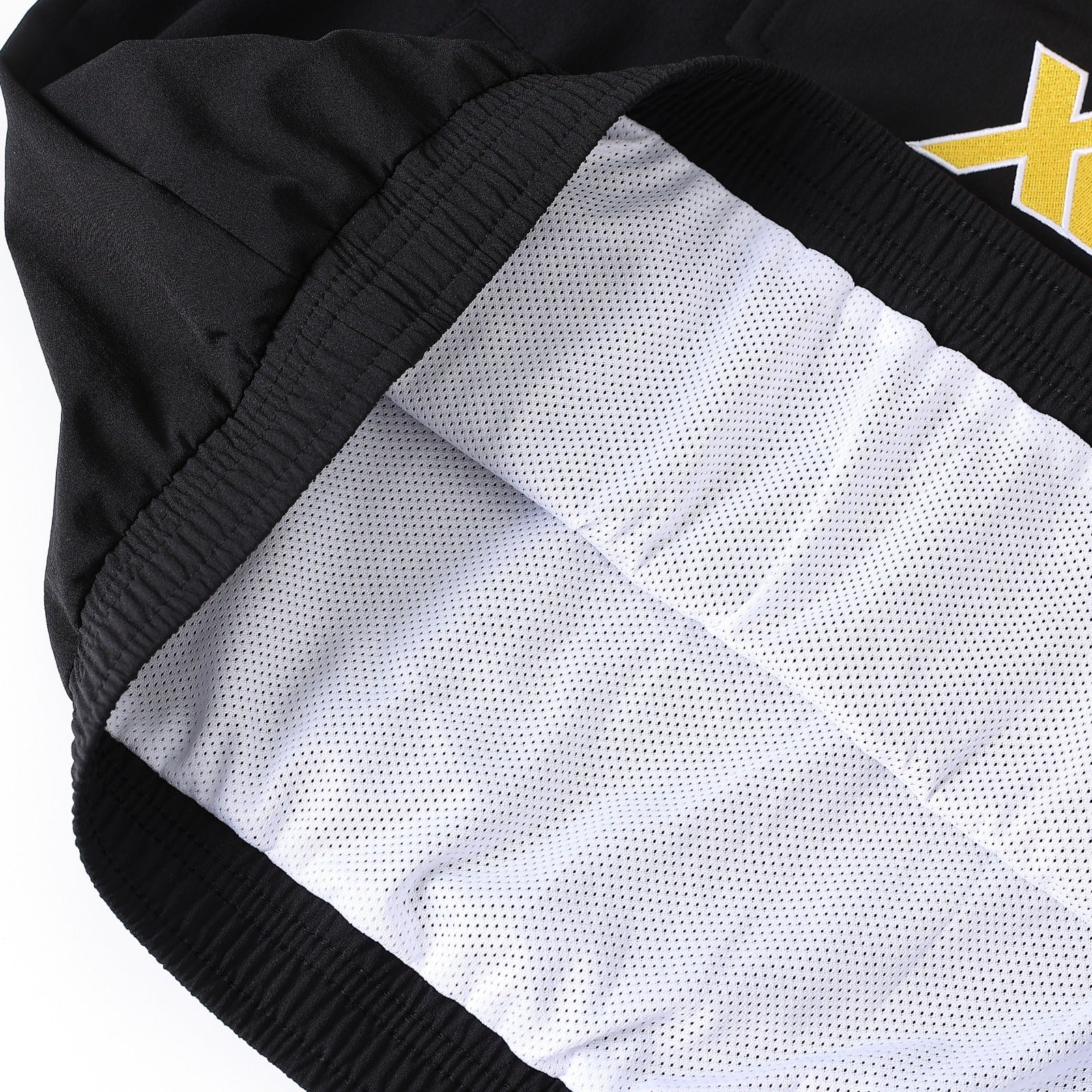 Xavier Black Windbreaker Tech Pullover
