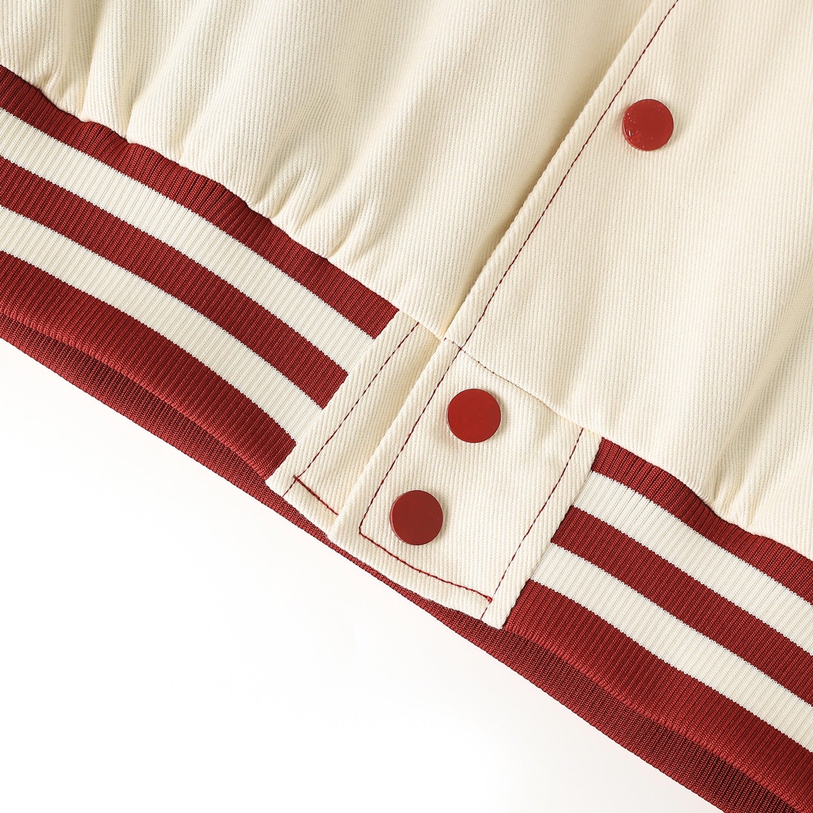 Delta cream 1913 Denim Bomber Jacket (Unisex)