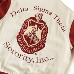 Delta cream 1913 Denim Bomber Jacket (Unisex)