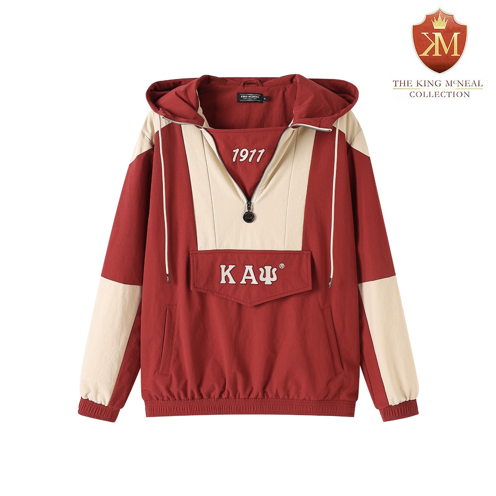 Kappa Krimson Windbreaker Tech Pullover