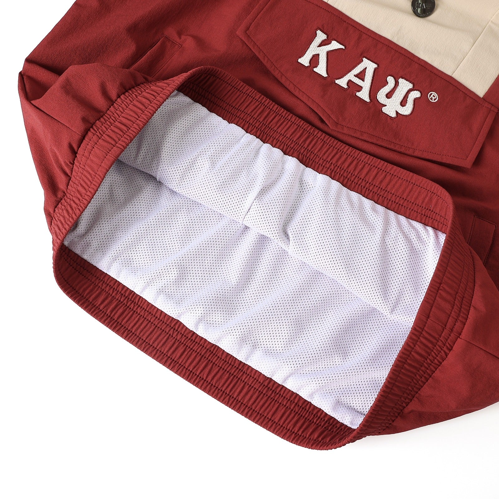 Kappa Krimson Windbreaker Tech Pullover