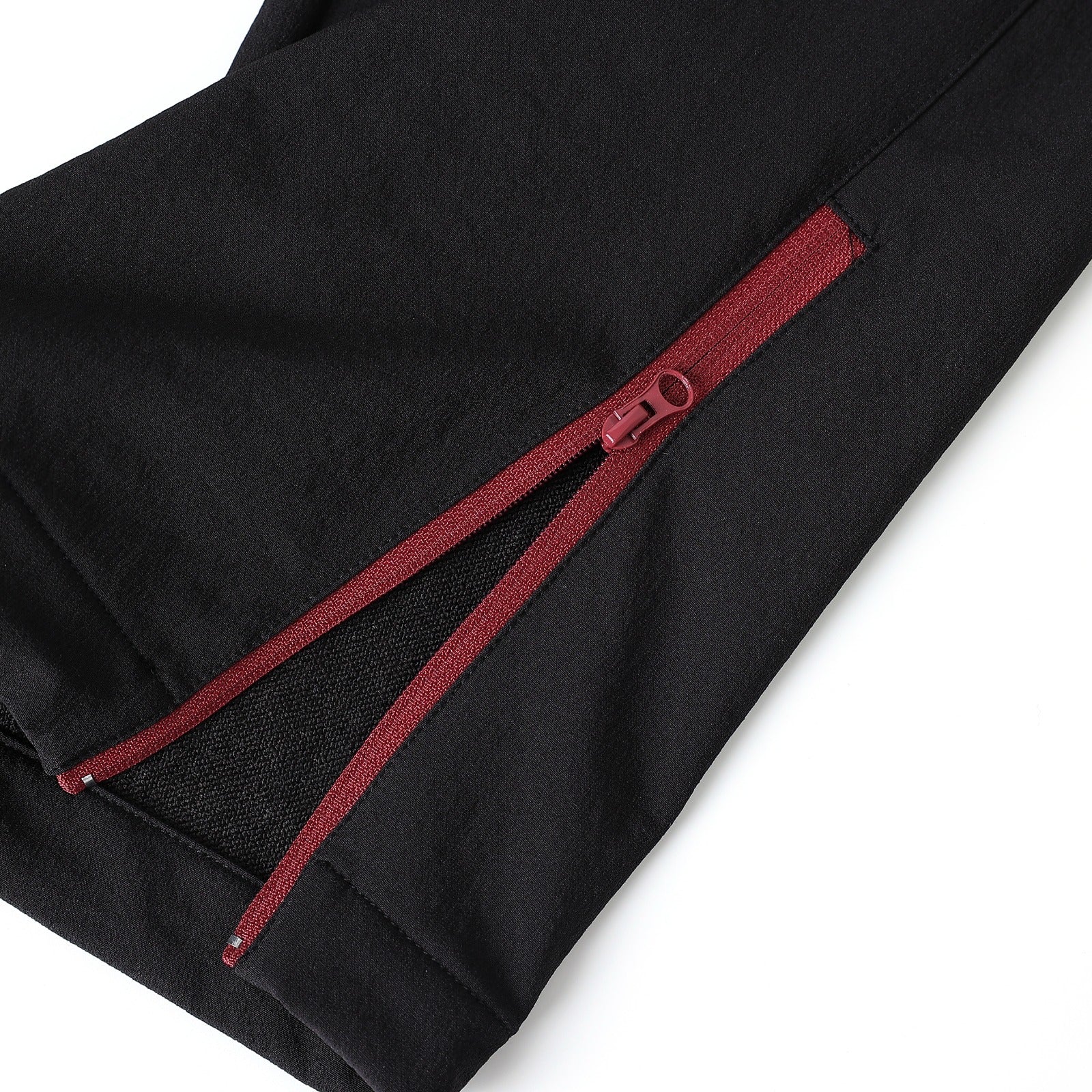 NCCU Black Windbreaker Tech Pants (Unisex)