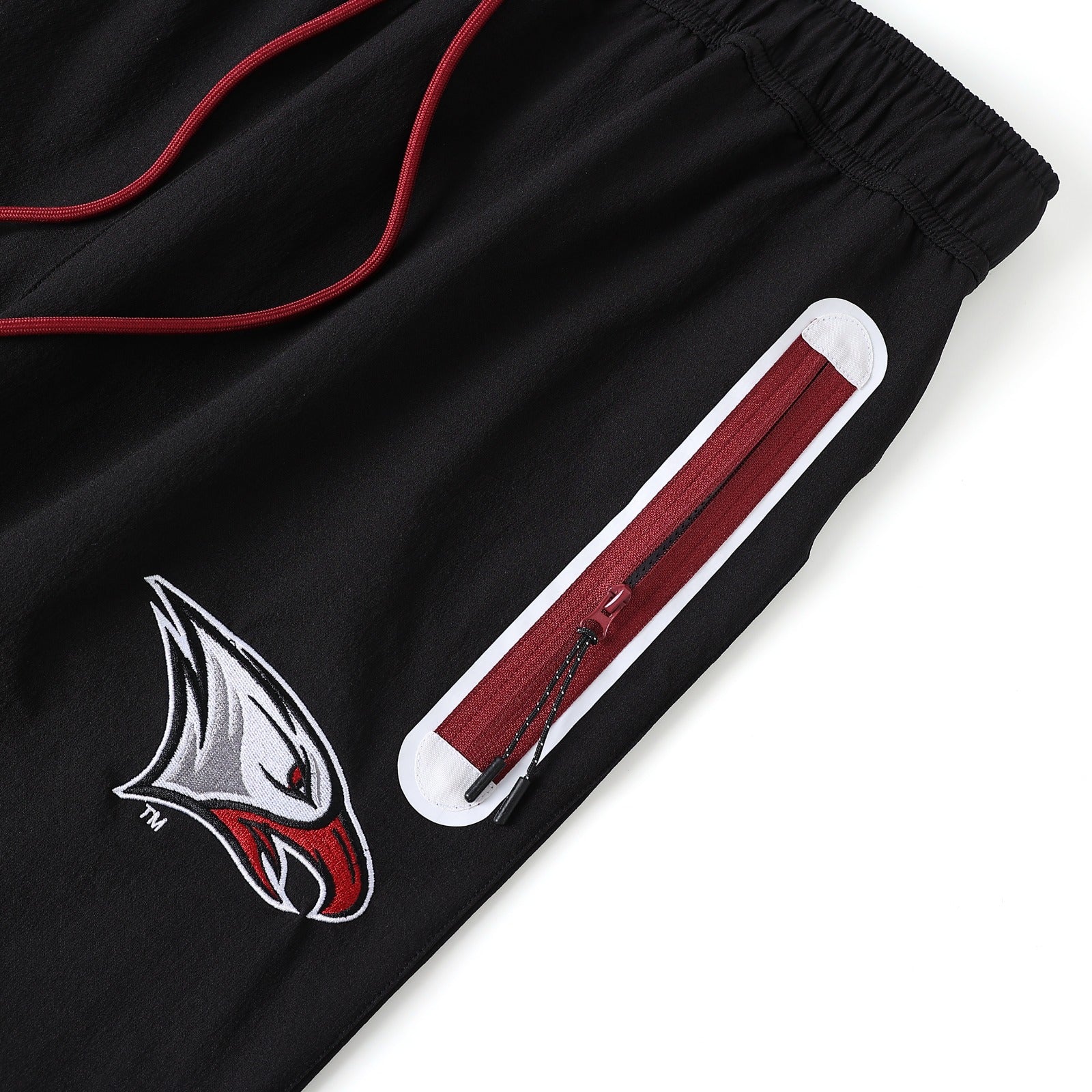 NCCU Black Windbreaker Tech Pants (Unisex)