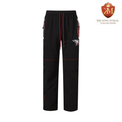 NCCU Black Windbreaker Tech Pants (Unisex)