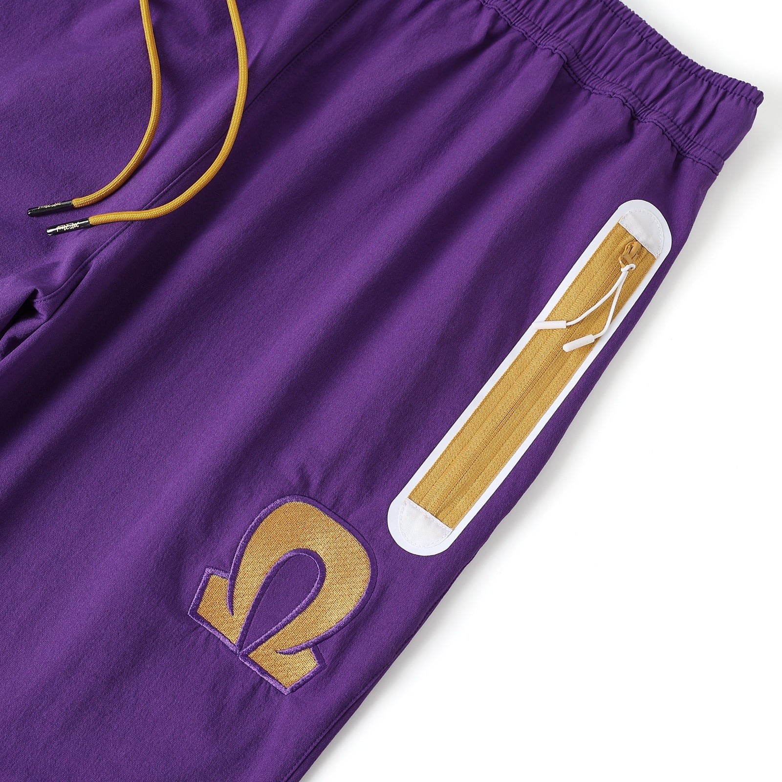 Omega Purple Windbreaker Tech Pants