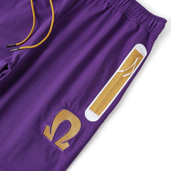 Omega Purple Windbreaker Tech Pants