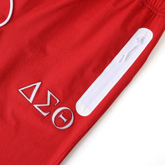 Delta Red Windbreaker Tech Pants (Unisex)